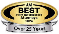 AM Best Client Recommended Attorneys 2024 Over 25 Years